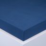 Napínacia plachta na posteľ jersey EXCLUSIVE kráľovsky modrá sada 2 ks 90 x 200 cm