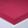 Napínacia plachta na posteľ jersey EXCLUSIVE vínová sada 2 ks 90 x 200 cm