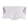 Ergonomický vankúš z pamäťovej peny bielo-šedá 60 x 35 cm